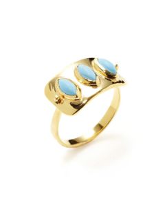 Isa Rounded Rectangle Ring by Eddera