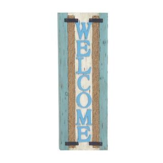 Classic And Contemporary Style Wood Welcome Plaque Home Decor 53276