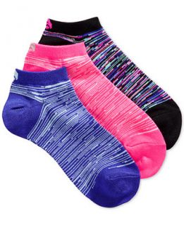 Ideology No Show Space Dyed 3 Pack Socks, Only at   Women