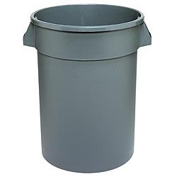 Continental Manufacturing 44 gal Grey Round Huskee Container