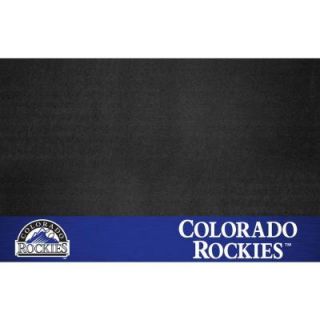 FANMATS Colorado Rockies 26 in. x 42 in. Grill Mat 12152