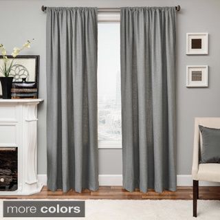 Lush Decor Gray Delila 84 inch Curtain Panels (Set of 2)   14023490