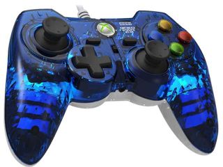 HORI Xbox 360 Gem Pad EX   Sapphire Blue