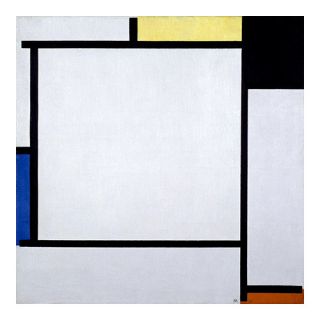 Composition ll, 1922 Canvas Wall Art by Piet Mondrian by iCanvas