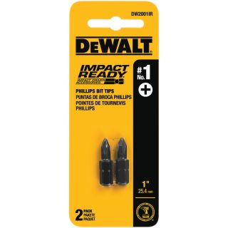 DEWALT 1/4 in x 1 in Phillips Impact Driver Bit