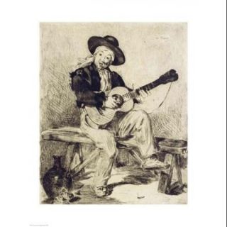The Guitarist Poster Print by Edouard Manet (18 x 24)