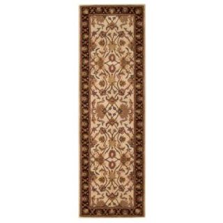 Home Decorators Collection Constantine Ivory 2 ft. 3 in. x 11 ft. 6 in. Rug Runner 3151955420