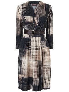 Phase Eight Borgen blurred belted check dress