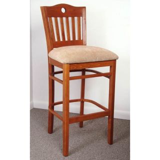 Beverly 30 Bar Stool with Cushion by Benkel Seating