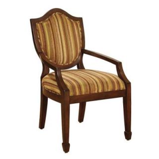 Venetian Worldwide Bernetta Accent Chair in Dark Walnut Finish CM AC6026