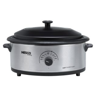 Nesco Stainless Steel 6 quart Roaster Cook Oven   16099772  