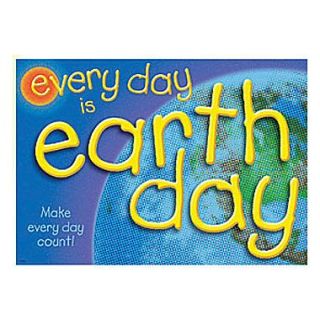 Trend Enterprises ARGUS Poster, Every Day Is Earth Day Make Every Day Count