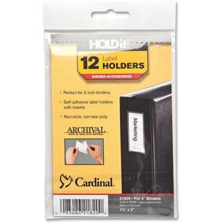 Cardinal HOLDit! Self Adhesive Label Holders