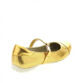 Antthony Mary Jane Two Tone Perforated Insole Comfort Shoe   7501713