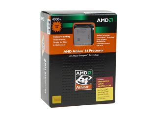 AMD Athlon 64 4000+ ClawHammer Single Core 2.4 GHz Socket 939 ADA4000ASBOX Processor