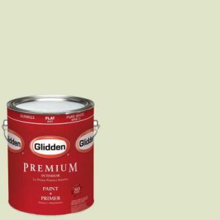 Glidden Premium 1 gal. #HDGG32U Light Chervil Flat Latex Interior Paint with Primer HDGG32UP 01F