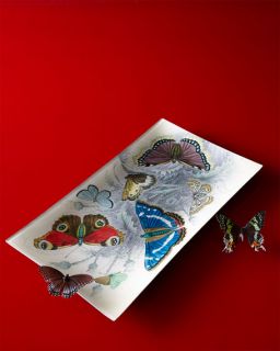 John Derian Butterfly Tray