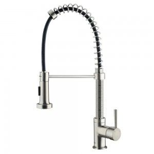 VIGO Industries VG02001ST Kitchen Faucet, Pull Out Spray   Stainless Steel
