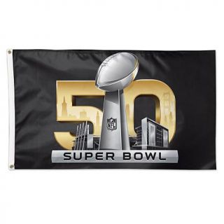 Super Bowl 50 Polyester/Nylon Blend 3' x 5' Flag   8032785