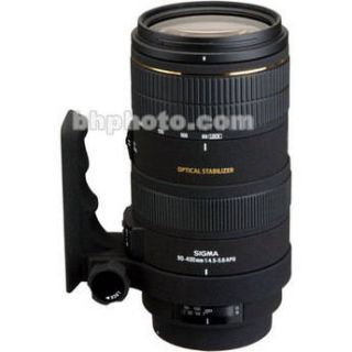 Used Sigma 80 400mm f/4.5 5.6 EX APO OS Lens for Nikon 725306