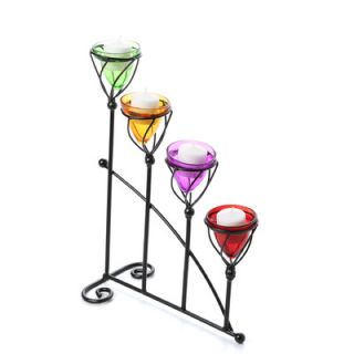 Metal and Glass Candelabra by Mikasa