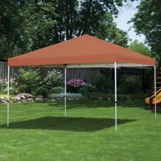 ShelterLogic 12'x12' Pro Pop Up Canopy Straight Leg with Cover in Terracotta   22742