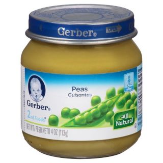 Gerber 2nd Foods   Peas 4 oz