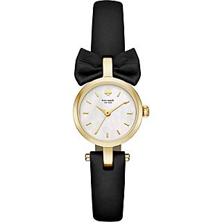 kate spade new york Leather Mini Bow Watch