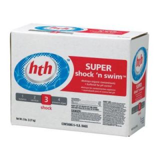 HTH 5x1 lb. Super Shock 'N Swim Box (Case of 5) 51424