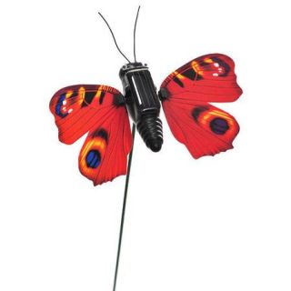 Russco Solar Buddies Flapping Butterfly Plant Pick