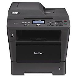 Brother Monochrome Laser All In One Printer Copier Scanner DCP 8110DN