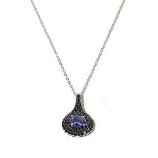Rarities: Fine Jewelry with Carol Brodie 1.46ct Tanzanite and Black Spinel Ster   7820757