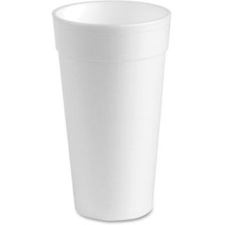 Genuine Joe Styrofoam Cups, 24 oz, 300 count