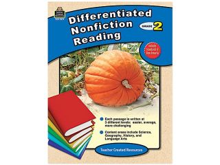 Teacher Created Resources 2919 Differentiated Nonfiction Reading, Grade 2, 96 Pages