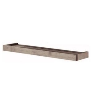 Home Decorators Collection 36 in. W x 5.25 in. D x 1.5 in. H Floating Grey Display Ledge Decorative Shelf 2455420270