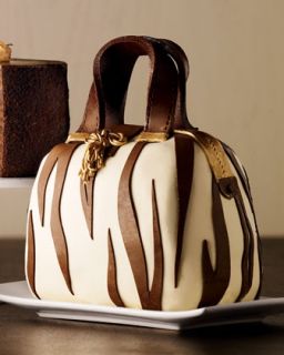 Elegant Cheesecakes Zebra Striped Handbag Cake