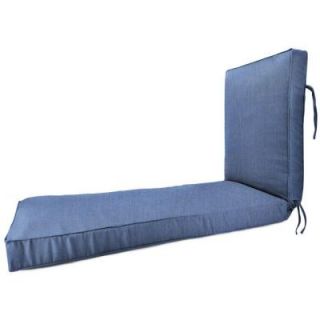 Home Decorators Collection Sunbrella Capri Outdoor Chaise Lounge Cushion 9198810750