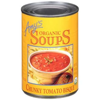 Amy's Organic Soups Chunky Tomato Bisque, 14.5 ozSALT, SPICES. CONTAINS MILK.