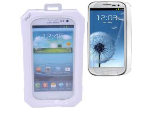 Waterproof Case + Free Screen Protectors for Samsung Galaxy SIII S3 i9300 S4 S IV Pink
