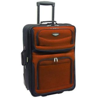 Traveler's Choice Amsterdam 21 in. Expandable Carry on Rolling Upright
