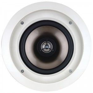 Leviton AEC65 Architectural Edition by JBL, Pair of 6.5 Inch In Wall Speakers   White
