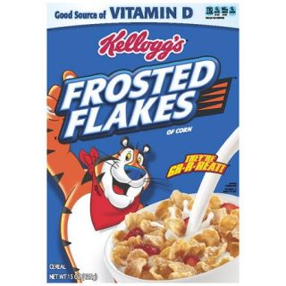 Kellogg's Frosted Flakes Cereal, 15 oz
