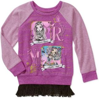 Ever After High Girls' French Terry Long Sleeve