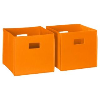 RiverRidge® Kids 2 Pc Fabric Cube   Orange