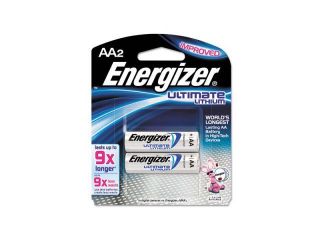 Energizer EVEL91BP2 Battery Lithium Aa 2Pk