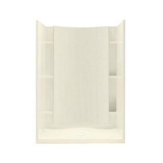 STERLING Accord 37 1/4 in. x 42 in. x 77 in. Shower Kit in Biscuit 72250100 96