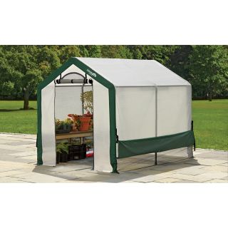 ShelterLogic GrowIT Organic Growers Decorative Greenhouse — 6ft.W x 8ft.L x 6ft.6in.H, Model# 70641