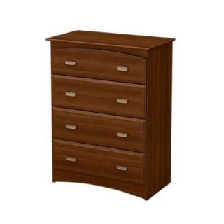 South Shore Furniture Imagine 41 1/2 in. H x 31 1/2 in. W 4 Drawer Chest in Morgan Cherry 3576034