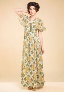 Vintage Cosmic Blooms Dress  Mod Retro Vintage Vintage Clothes