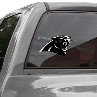 Carolina Panthers 12” x 12” Metallic Logo Decal